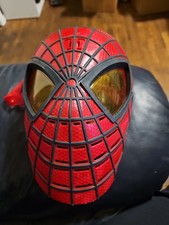 Amazing Spiderman Hasbro Marvel 2012 Lights Talking Mask Costume Cosplay- INCOM