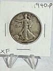 1940 Liberty Walking Half Dollar 50C in XF Condition