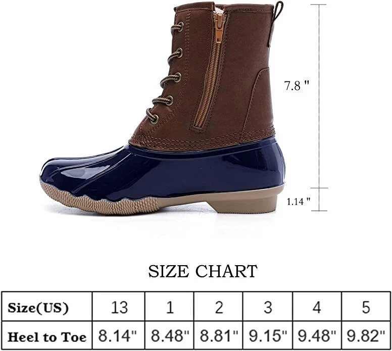 Niños Niños Niñas Cálidas Botas de Nieve Aisladas Impermeables Invierno Botas de Esquí Foto 2 de 4