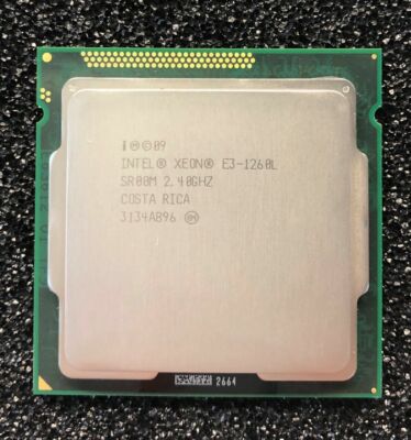 Intel Xeon E3-1260L SR00M 2.40 GHz QUAD(4)CORE CPU processor Socket LGA 1155 45W