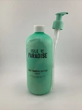 Isle Of Paradise Self Tanning Butter MEDIUM 16.9 Fl Oz New Unsealed + Pump