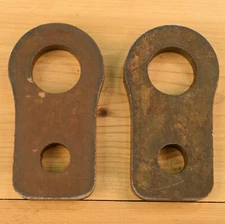 AR500 1/2" Steel Shooting Target Holder Fits on 3/4" Pipe SET OF TWO