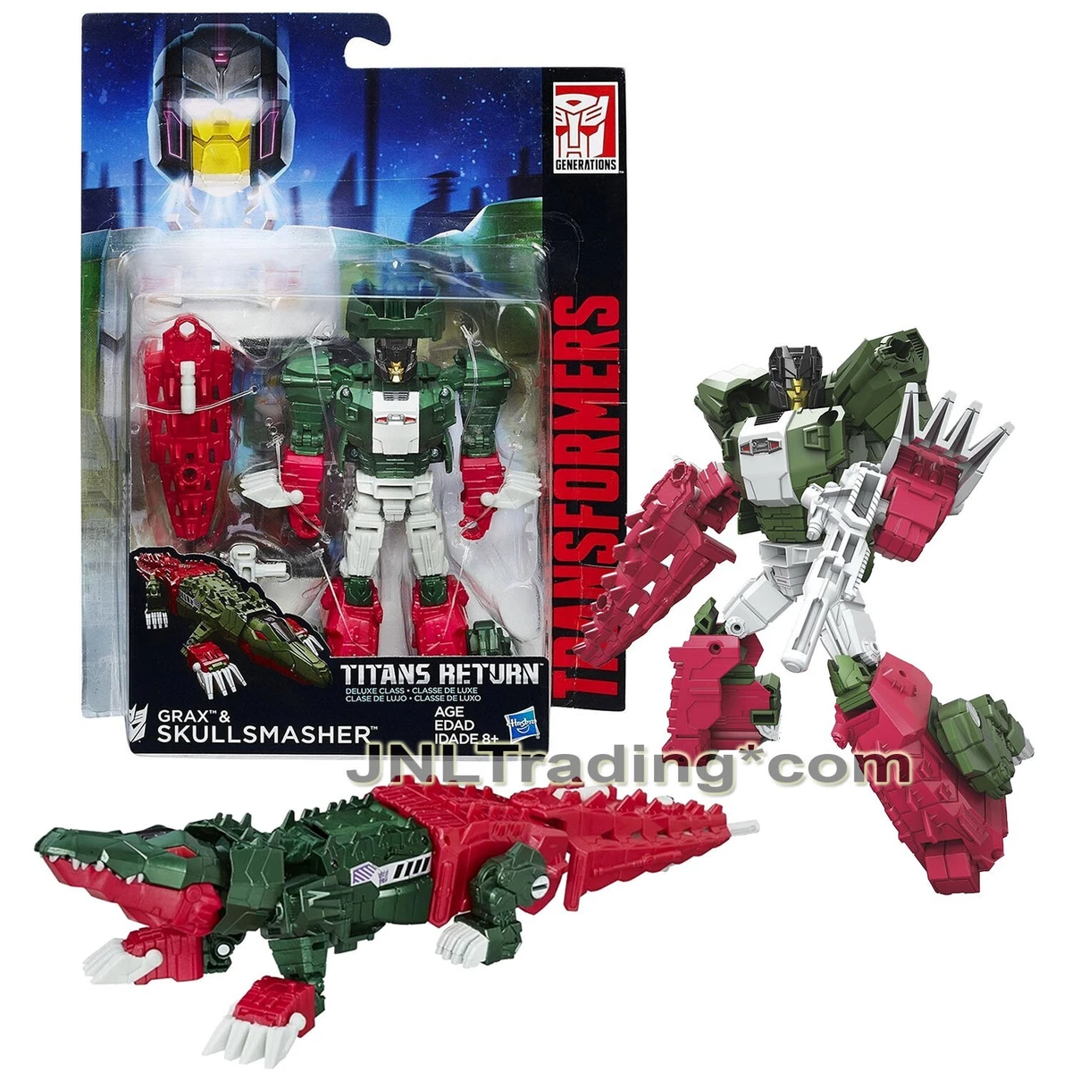 Yr 2015 Transformers Titans Return Deluxe Class GRAX