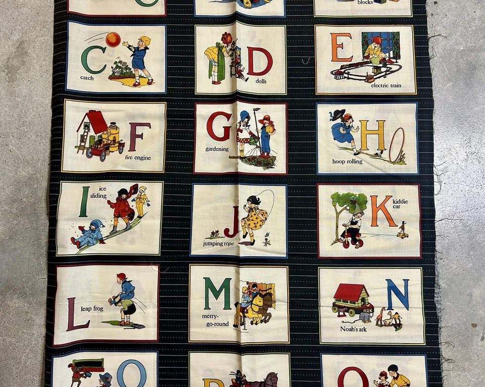 Sandy Koop It’s Elementary Fabric Panel Alphabet - Image 3 of 4