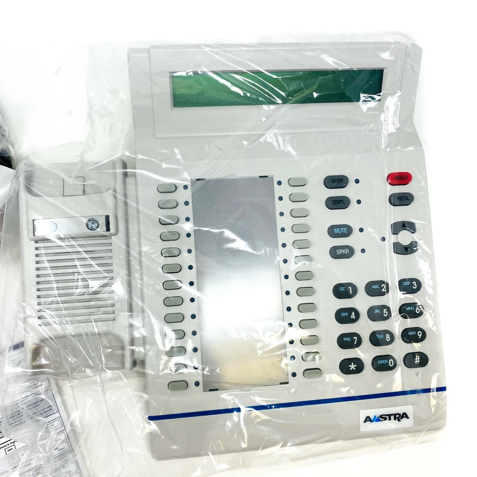 Mitel Aastra ITE 30SD Auto Sense W/HS Vol Digital Phone w/ Intecom 514-3025-054 - Image 4 of 4