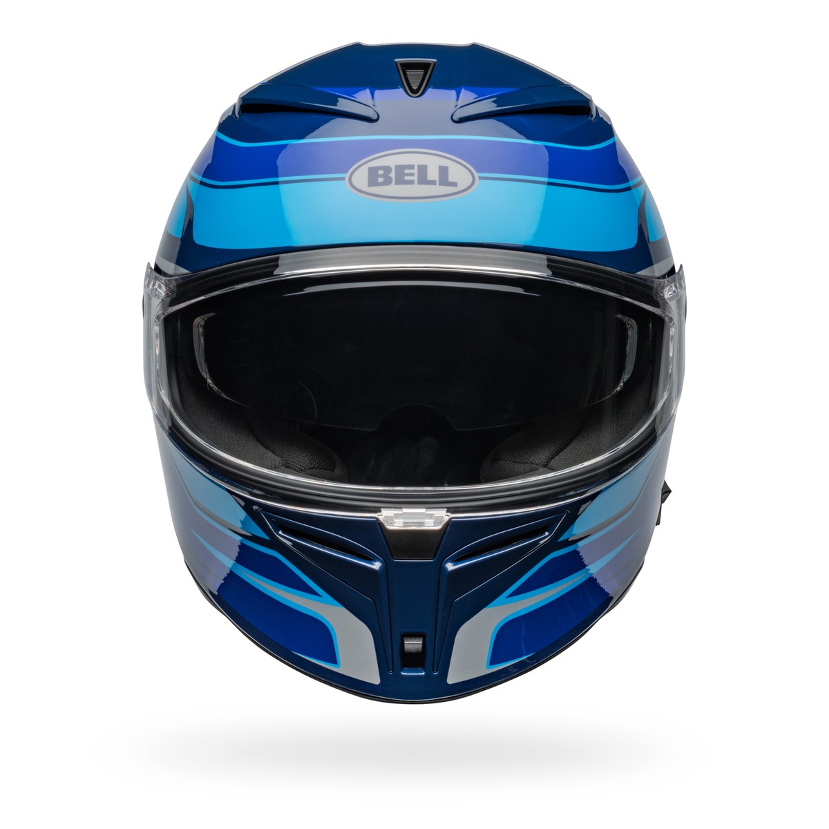 Bell Lithium Mips Motorcycle Helmets Podium Gloss Blues Large | eBay