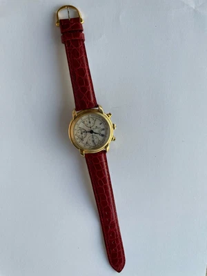 MAURICE LACROIX MASTERPIECE WATCH 39353 CHRONOGRAPH AUTOMATIC DAY 