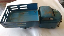 Vintage 1930's 1940's Marx Wyandotte Truck pressed steel metal dump bed 7" Toy 