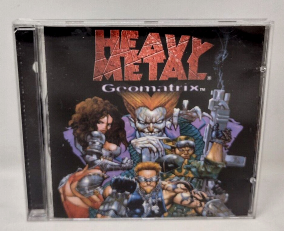 Heavy Metal Geomatrix CD Enhanced Megadeth WASP Motorhead Halford