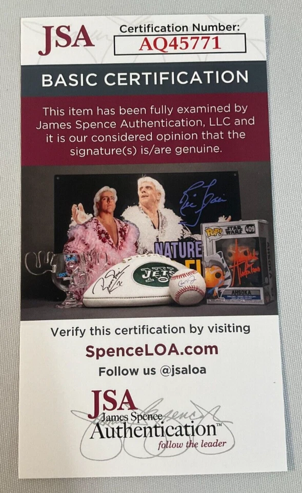 Doak Walker Signed Index Card JSA Cert w/COA Detroit Lions HOF Heisman (d.1998)! - Image 4 of 4