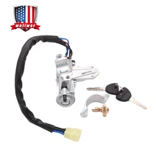 Ignition Switch with 2 Keys Fit For Mitsubishi L200 Cyclone Mighty Max 1986-1994