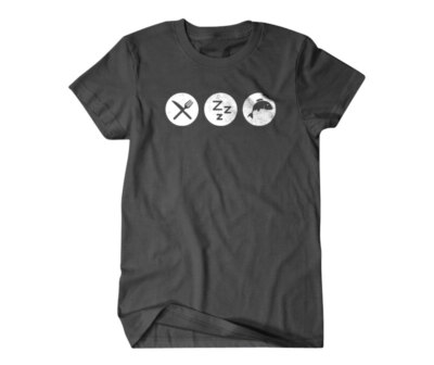 Eat Sleep Fish T-shirt, Fishing t-shirt, Gift for Dad, Husband,