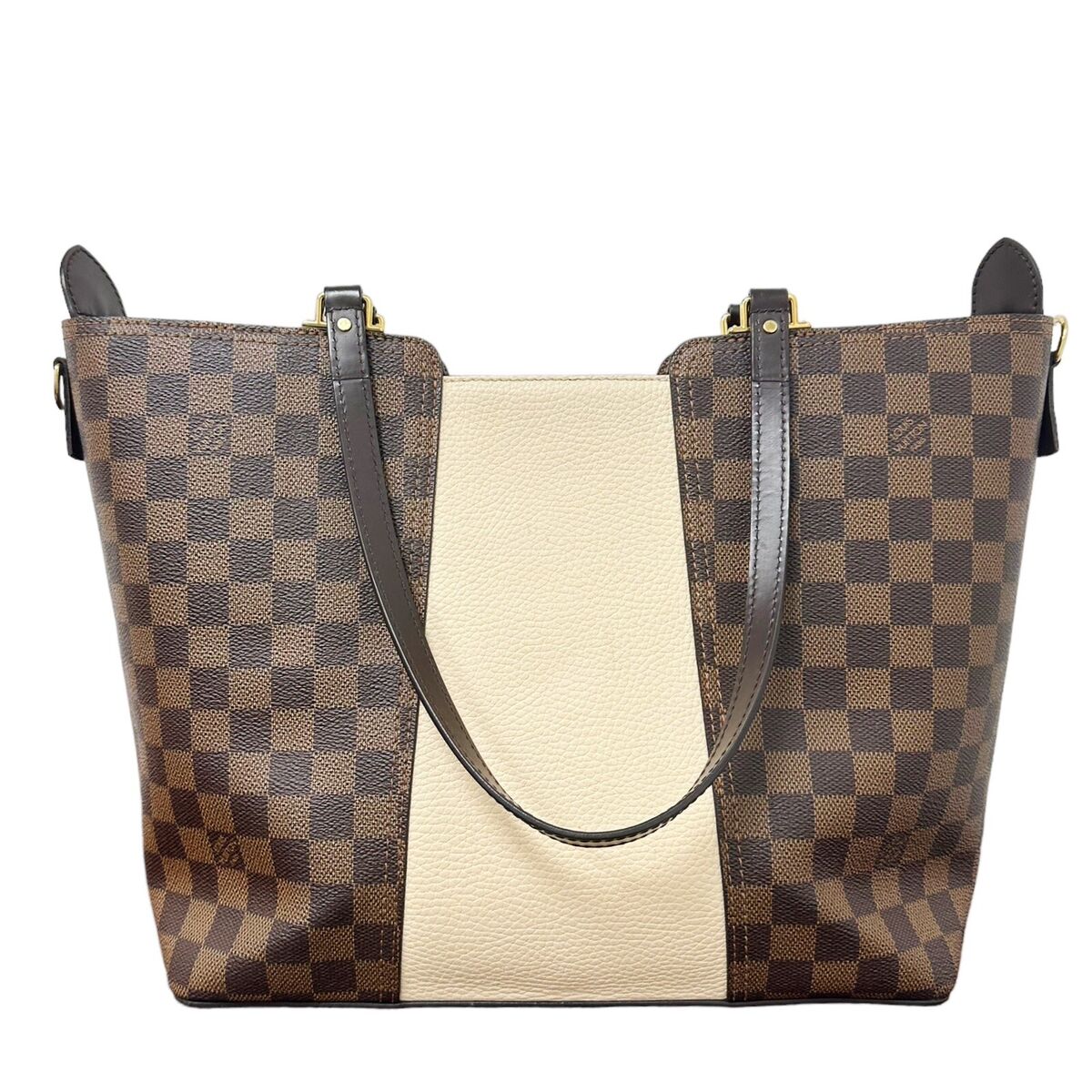 Soffi cloth handbag Louis Vuitton Beige in Cloth - 24054210