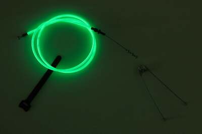 Odyssey Quik Slic Adjustable Linear BMX Bremskabel Glow in the dark