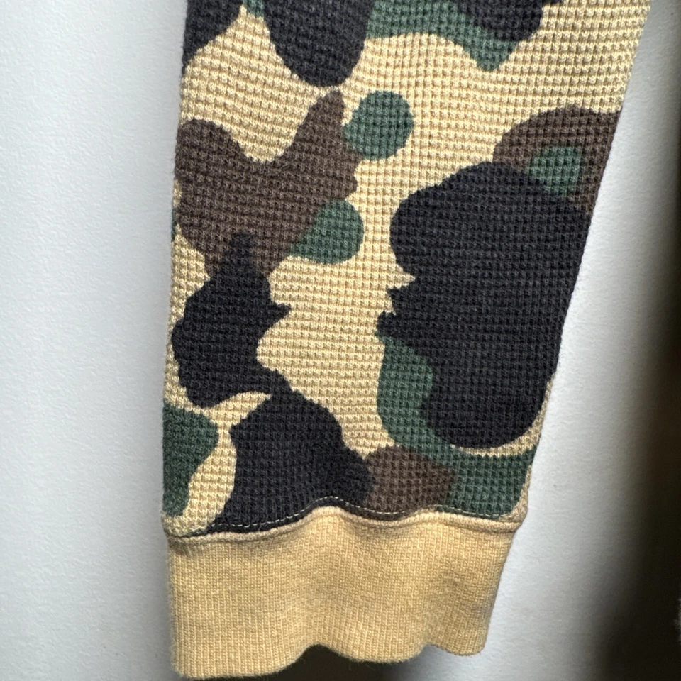 Suéter Bape A Bathing ape Camuflado Bronceado Cuello Redondo Talla L Foto 4 de 4