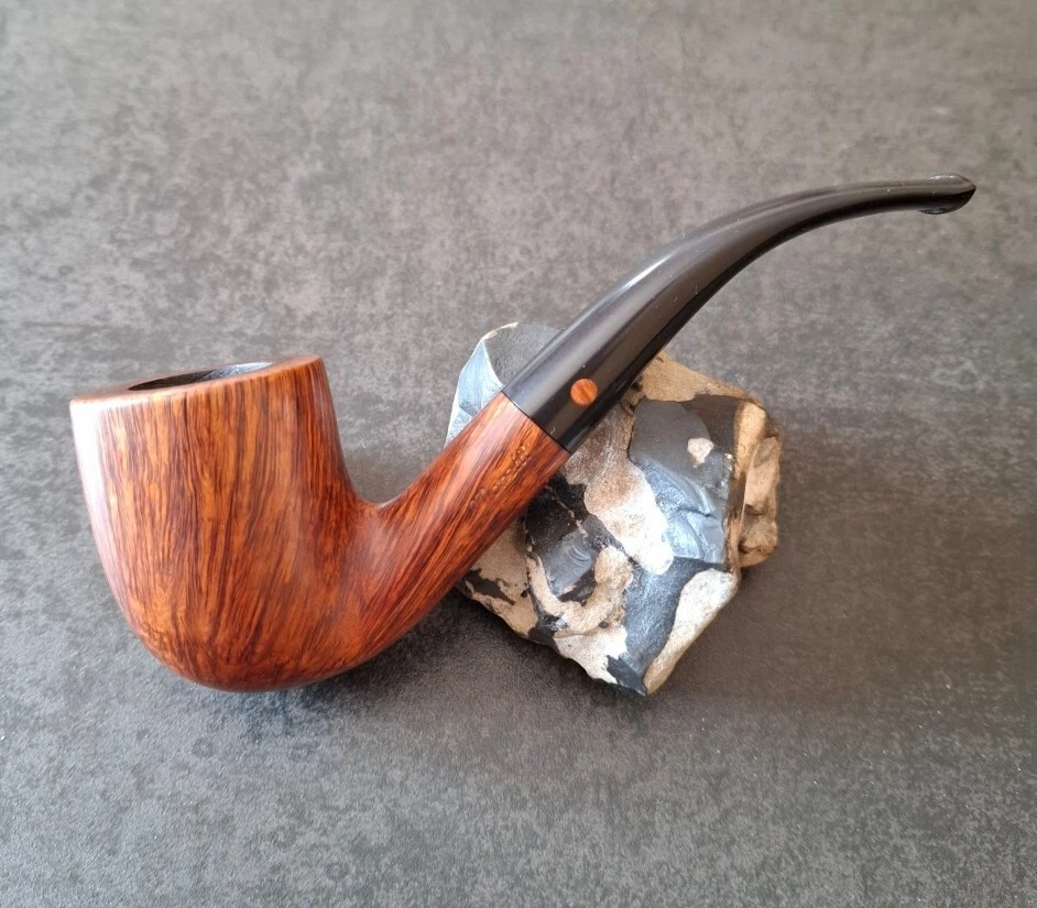 Pipe Moretti  Billiard bent - bruyère année 2006 - Photo 2/4