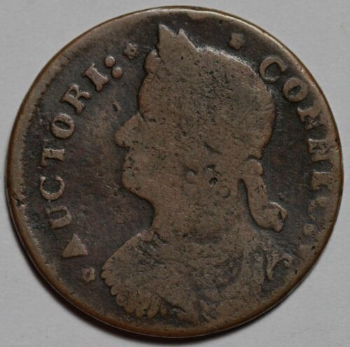 1787 Connecticut Colonial Copper, Draped Bust Left, Miller 33.7-r.2