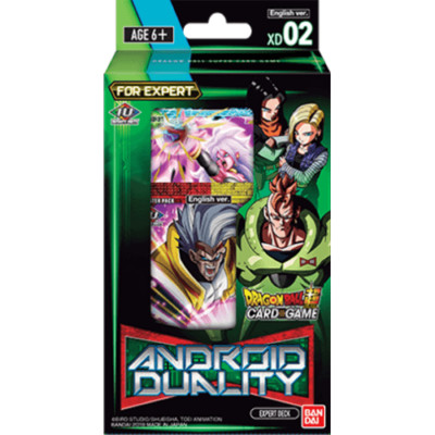 Dragon Ball Z Super Card Game Expert Deck BRANDNEU ~ XD02 ANDROID DUALITY