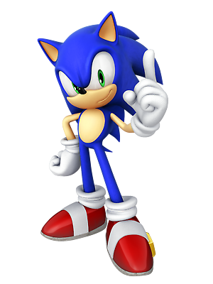 Dark Sonic transparent background PNG clipart