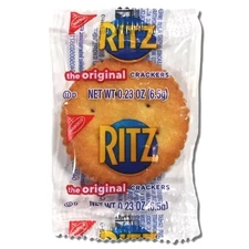 Ritz Individually Wrapped Buttery Crackers Value Pack   2 Count | Pack of 50 (10