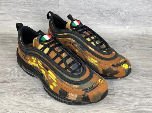 Nike Air Max 97 PRM QS, Italian Army Camo, UK 10.5, EU 45.5, US 11.5, AJ2614-202 - Picture 9 of 20