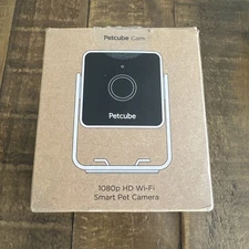 Petcube Smart  Indoor Wi-Fi Smart WiFi Pet Cam Via Smartphone Alerts