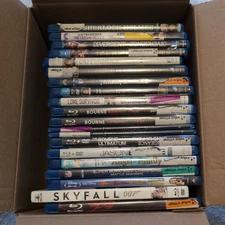 20 Blu Ray movies Lot: Action SciFi Misc Genres - Harry Potter Jason Bourne etc