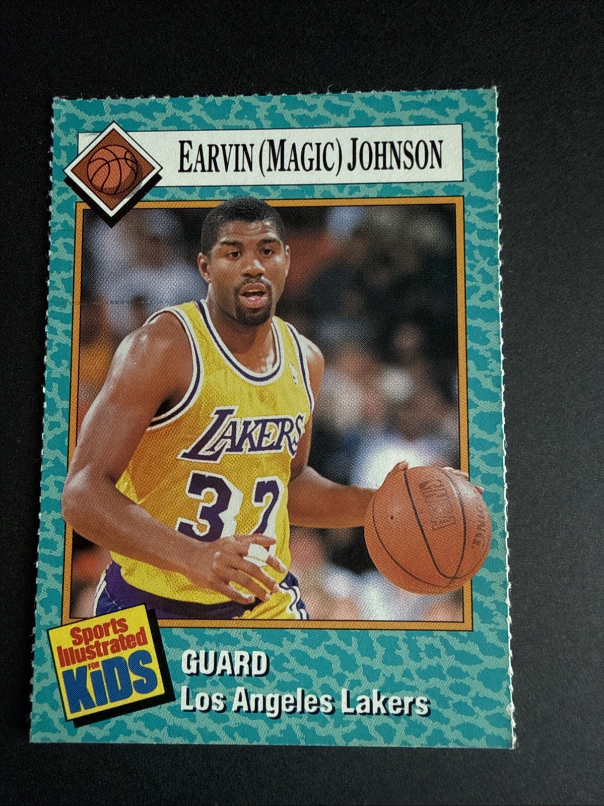 1989 Sports Illustrated for Kids Series 1 - Magic Johnson #27