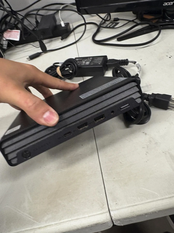 HP ProDesk 600 G6 DM Core i3-10300T 3.0 GHz 8 GB DDR4 Windows 10 Needs Activate - Image 2 of 4