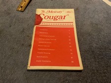 1976 Mercury Cougar Owners Manual 1976 Mercury Cougar Owners Manual
