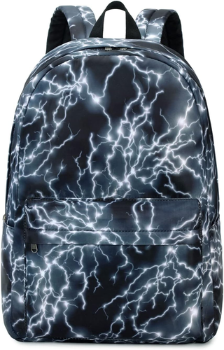 School Backpack Elementary Middle Lightning Bookbag Laptop Teenager 17 Inches - Picture 9 of 16