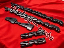 Emblem Overlay Fit For 2024-2025 Tacoma SR5 4x4 Nameplate letter Door Side Badge