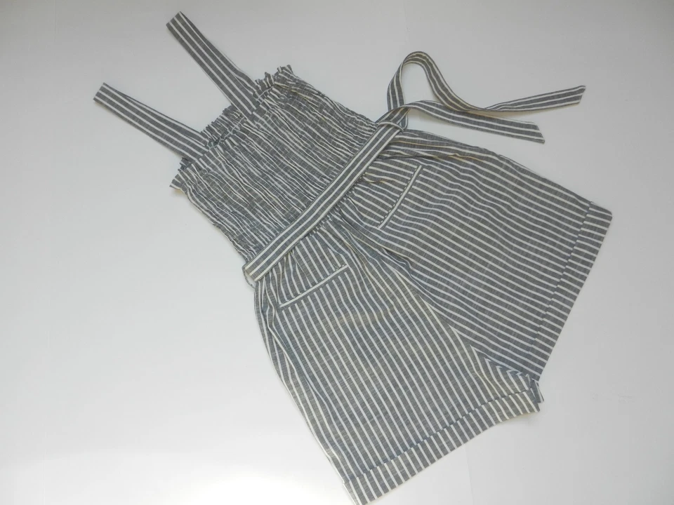 Edc Esprit Damen Jumpsuit Sommer Look Shorts Overalls kurze Hose grau Gr.M - Bild 2 von 4