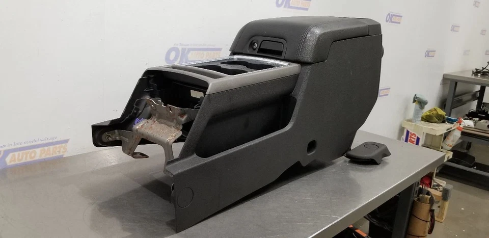 11 FORD F250 SD LARIAT FRONT CENTER FLOOR CONSOLE ASSEMBLY BLACK - Изображение 3 из 4