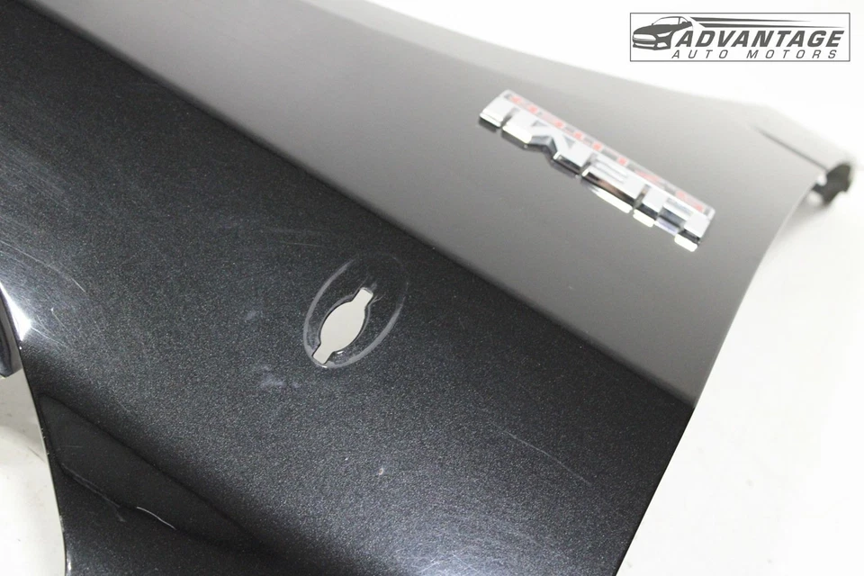 RAM 1500 2011-2018 cabina cuádruple panel guardabarros delantero derecho negro brillante perla OEM Foto 4 de 4