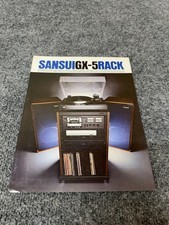  Original Sansui Dealer Sales Brochure GX-5 S...