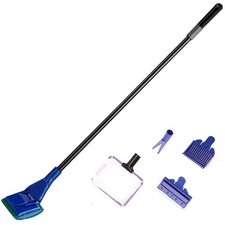 Aquarium Cleaning Tools Kit 5 in 1 Function for Long Deep Fish Tank, Includin...