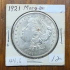 1921 MORGAN SILVER DOLLAR COIN
