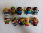 Fisher Price Little People Vintage Figures Lot Of 10