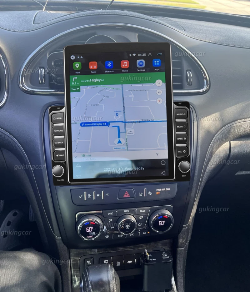 9.7" Android para Buick Enclave 2013-2017 Radio Coche Estéreo Navegación GPS Wifi Carplay Foto 2 de 4