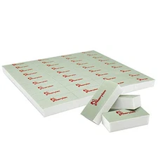  Mini Nail Buffer Blocks, Disposable Nail Shine Buffers Kit - Green Side for 