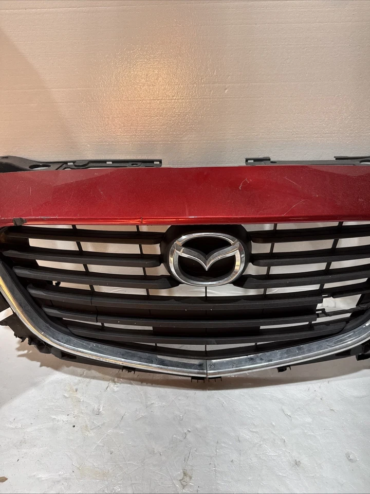 Rejilla de radiador reforzada delantera completa para Mazda3 2017-2018 fabricante de equipos originales construcción en Japón Foto 3 de 4