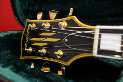 H-STANDARD SOUL PUNK XL ゴールド/ブラック Open Box Edwards E-SA-180LTC L/H Left Handed Black Electric Guitar