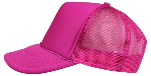 Trucker Hat Baseball Cap Mesh Retro Caps Blank Plain Hats OR Kid's Youth's Caps - Picture 9 of 374