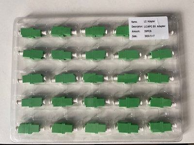 LC/LC APC SXAadapter Simplex Singlemode, grün (25er Pack)