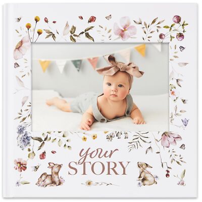 Baby Memory Book New Mom Gift Baby Scrapbook Record Book Photo