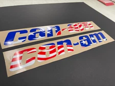 CAN-AM CANAM CAN AM MAVERICK X3 MAX RS RR XRS 2 DOOR 4 DOOR   REAR FENDER DECALS