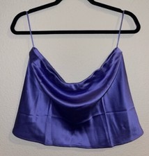 Reformation 100 silk mini skirt