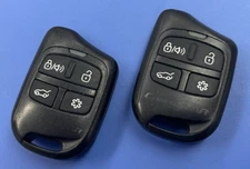 PAIR of Compustar 4-BUTTON 700R Replacement Remote VA5JR260A433 - TESTED