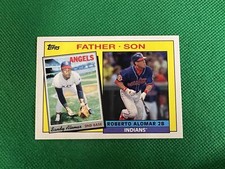 2016 Topps Archives '85 Father Son #FSAAL Sandy Alomar Sr. Roberto Alomar